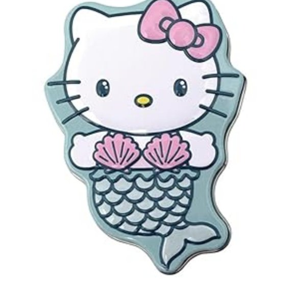 SUPER CUTE Hello Kitty Mermaid Mini Tin CAN ONLY NO CANDIES PERFECT REUSE CAN - Picture 1 of 1